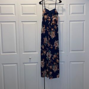 Floral jumpsuit